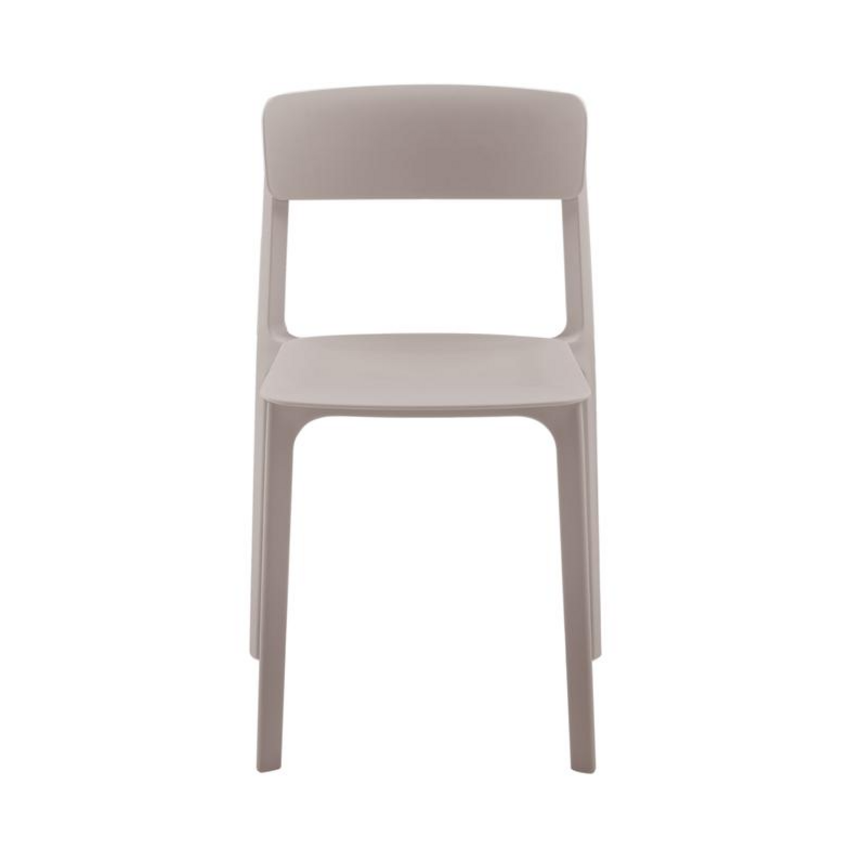 EuroStyle Tibo Indoor/Outdoor Side Chair Taupe