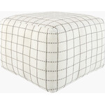Surya IDPF-006 18x18 Pouf