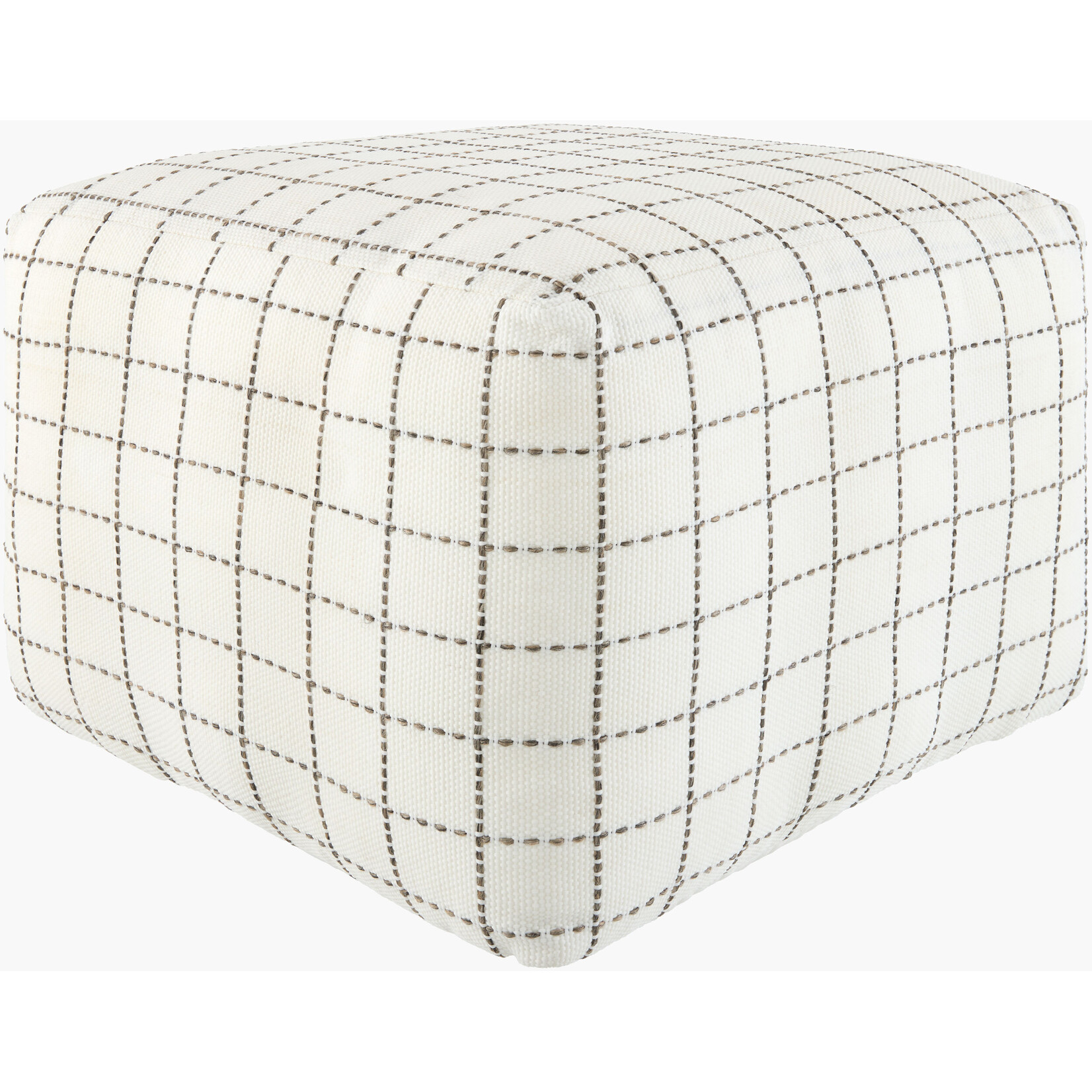 Surya IDPF-006 18x18 Pouf