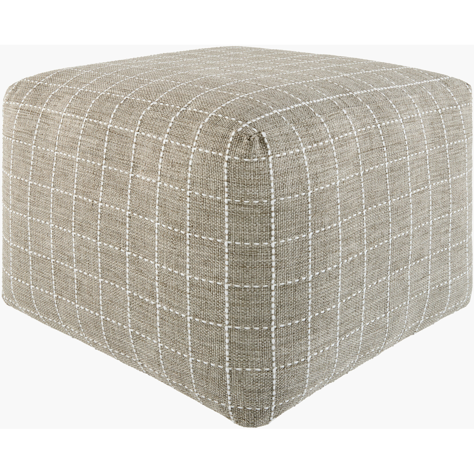 Surya IDPF-007 18x18 Pouf