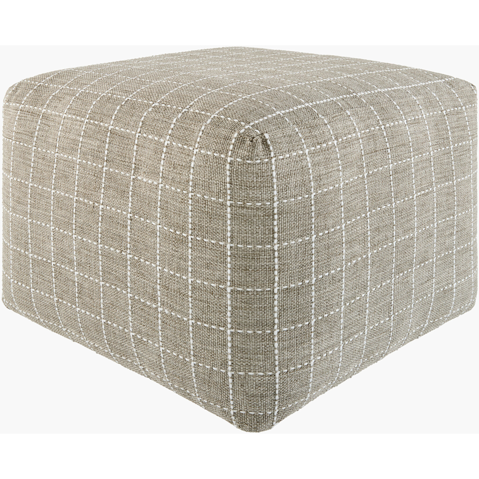 Surya IDPF-007 18x18 Pouf