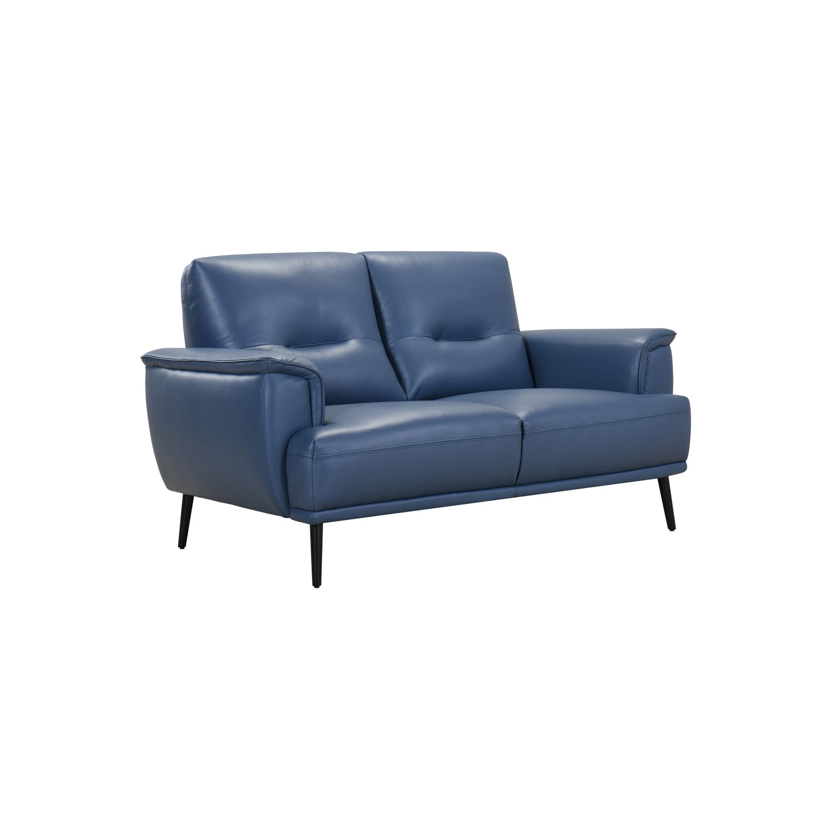 Loveseat F34496KD-2P GLM3026 Perwinkle Blue Leather