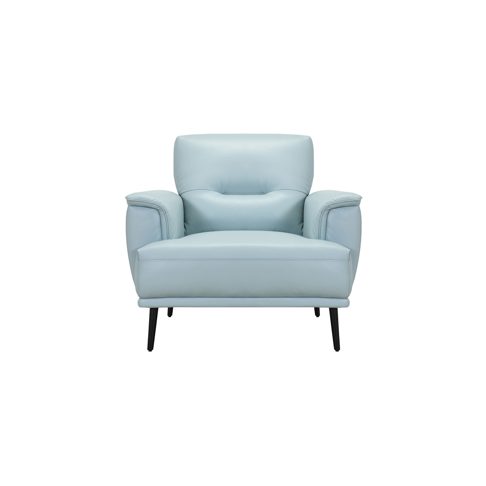 Chair F34496KD-1P GLM3023 Robin's Egg Blue Leather