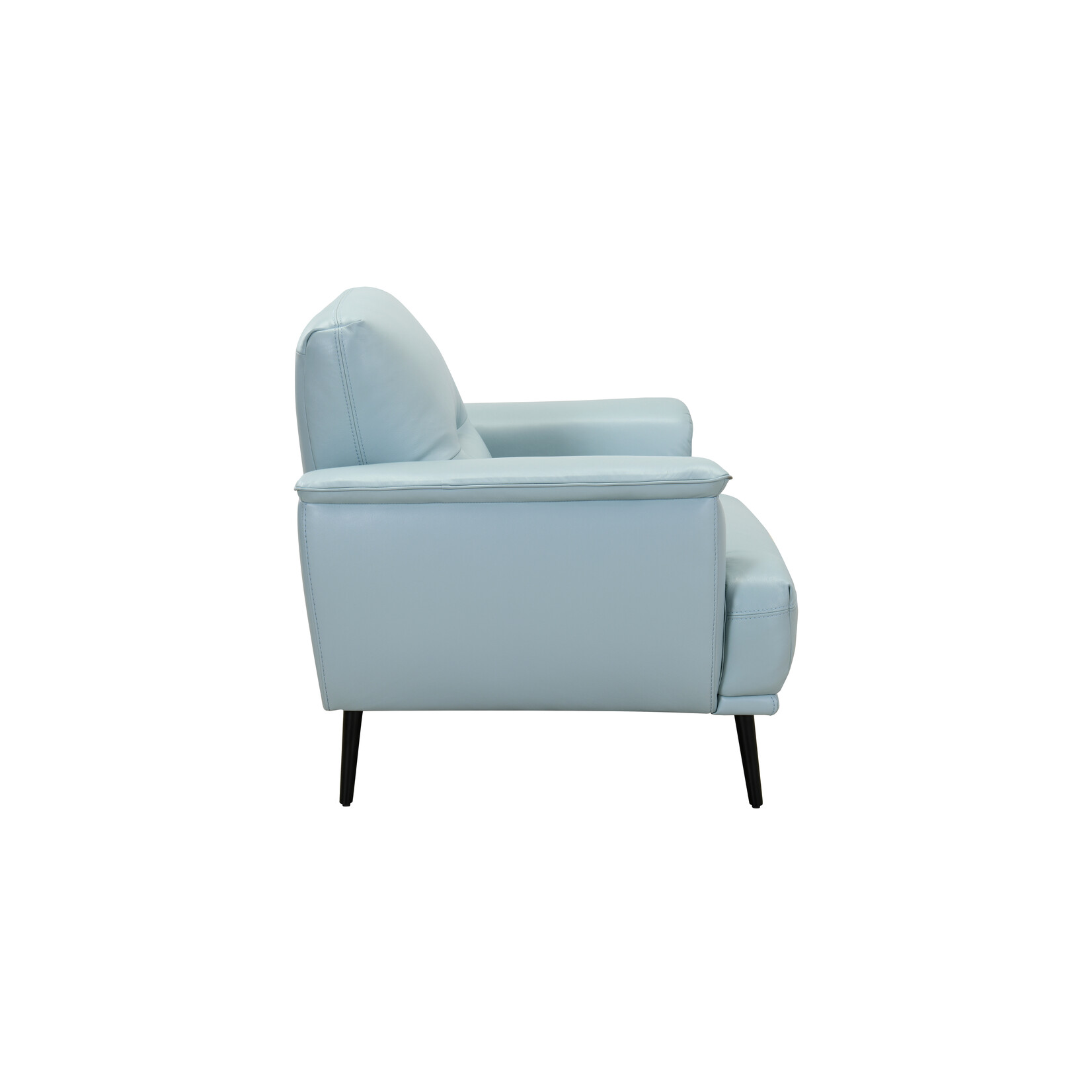 Chair F34496KD-1P GLM3023 Robin's Egg Blue Leather