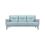 Sofa F34496KD-3P GLM3023 Robin's Egg Blue Leather