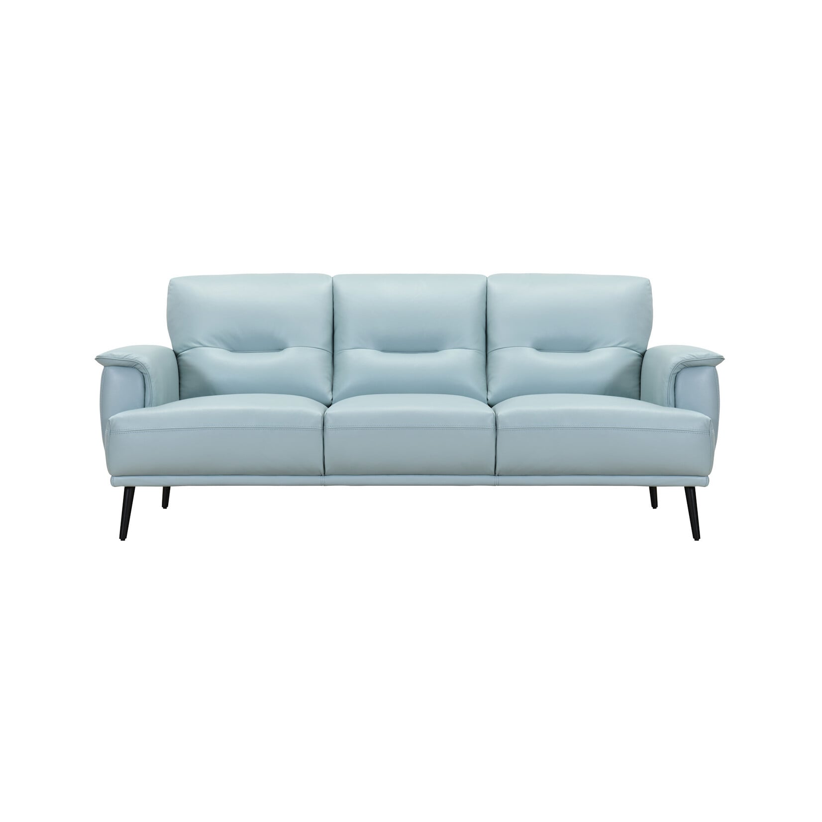 Sofa F34496KD-3P GLM3023 Robin's Egg Blue Leather