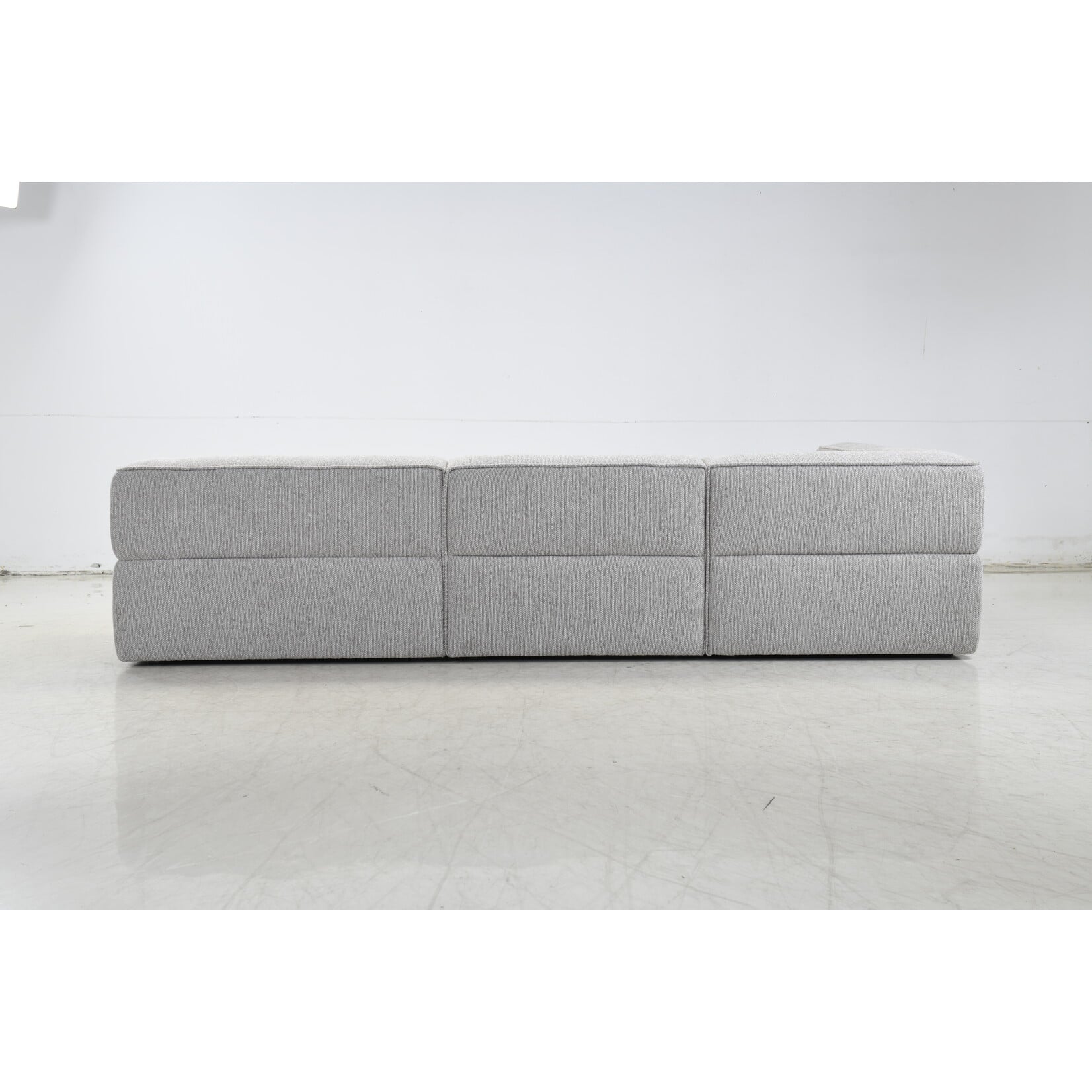4pc Sectional TB34450 F30-TX3301 Grey Fabric