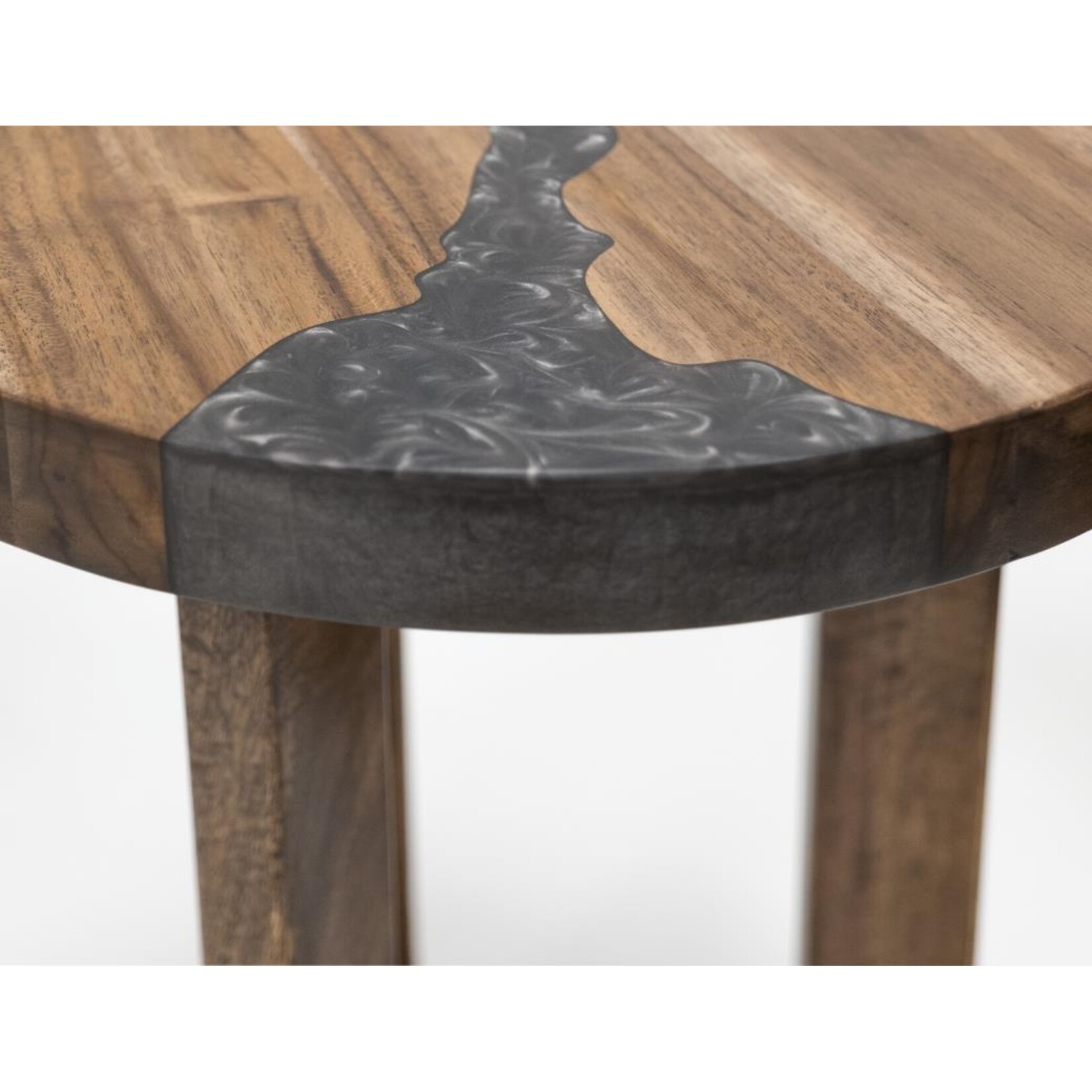 IFD Silver Chairside Table (FW)
