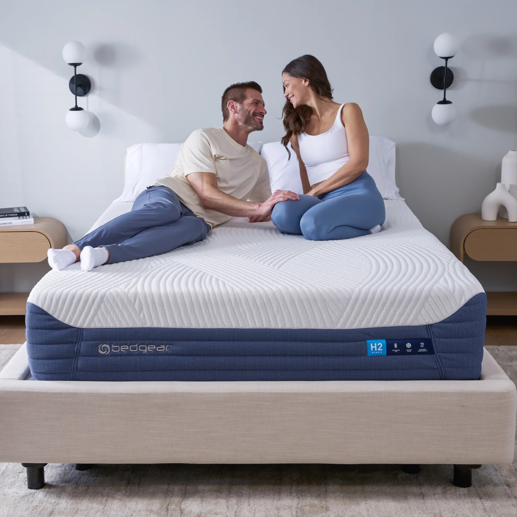 Bedgear H2 Performance Firm Hybrid Mattress