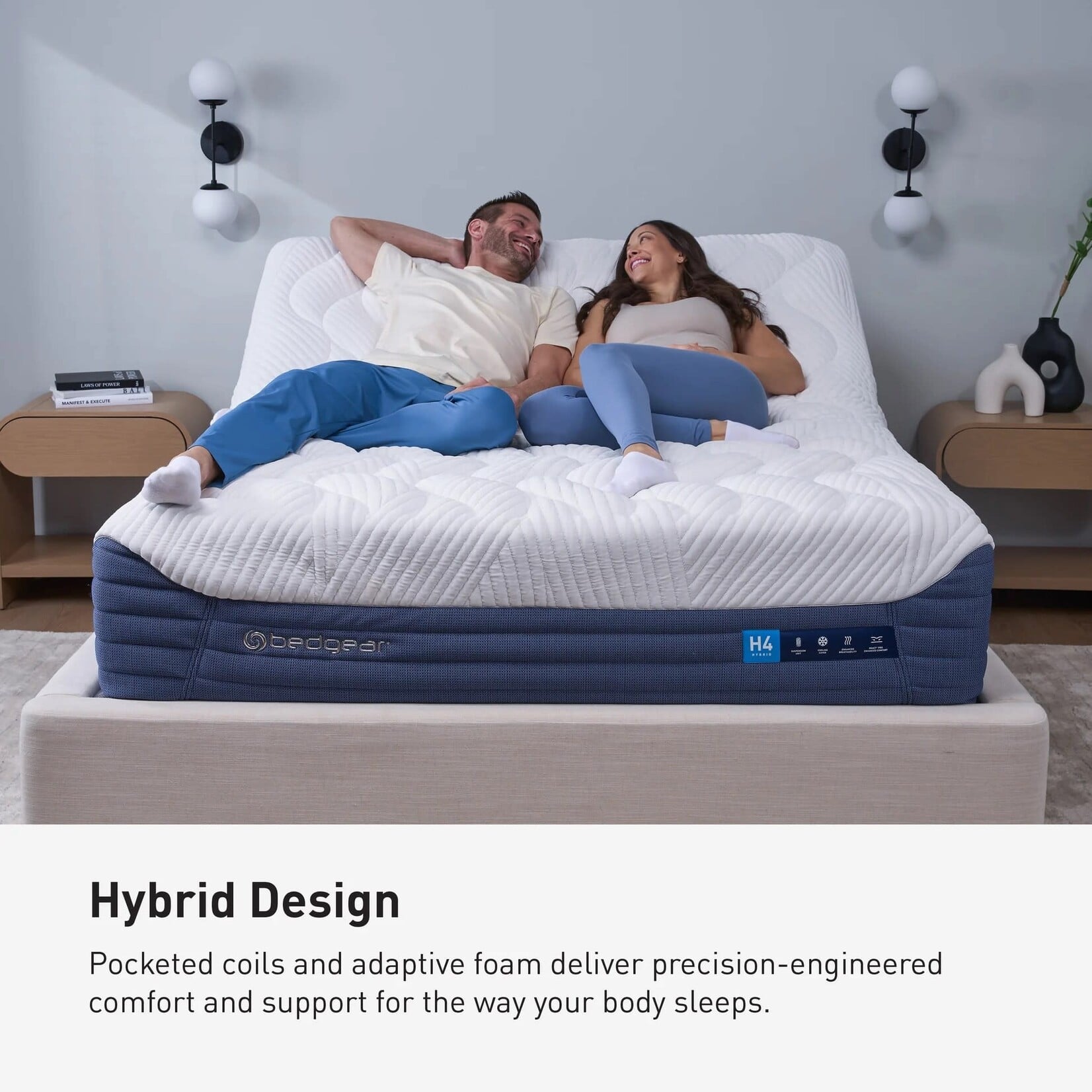 Bedgear H4 Pillowtop Medium Hybrid Mattress