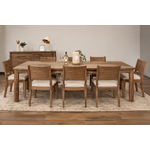 IFD Olimpia Dining Table w/8 chairs