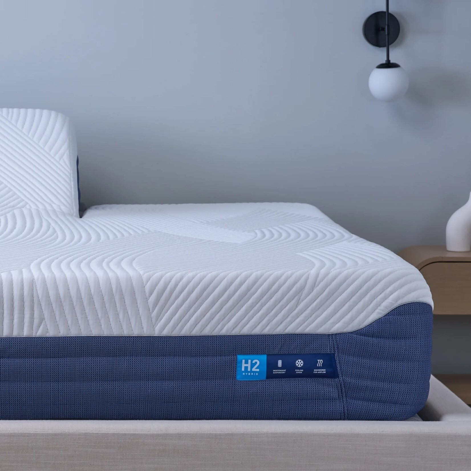 Bedgear H2 Performance Firm Hybrid Mattress