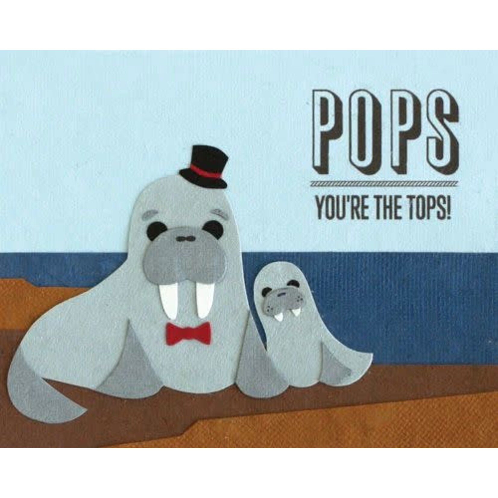 Philippines Pops You're The Tops Greeting Card