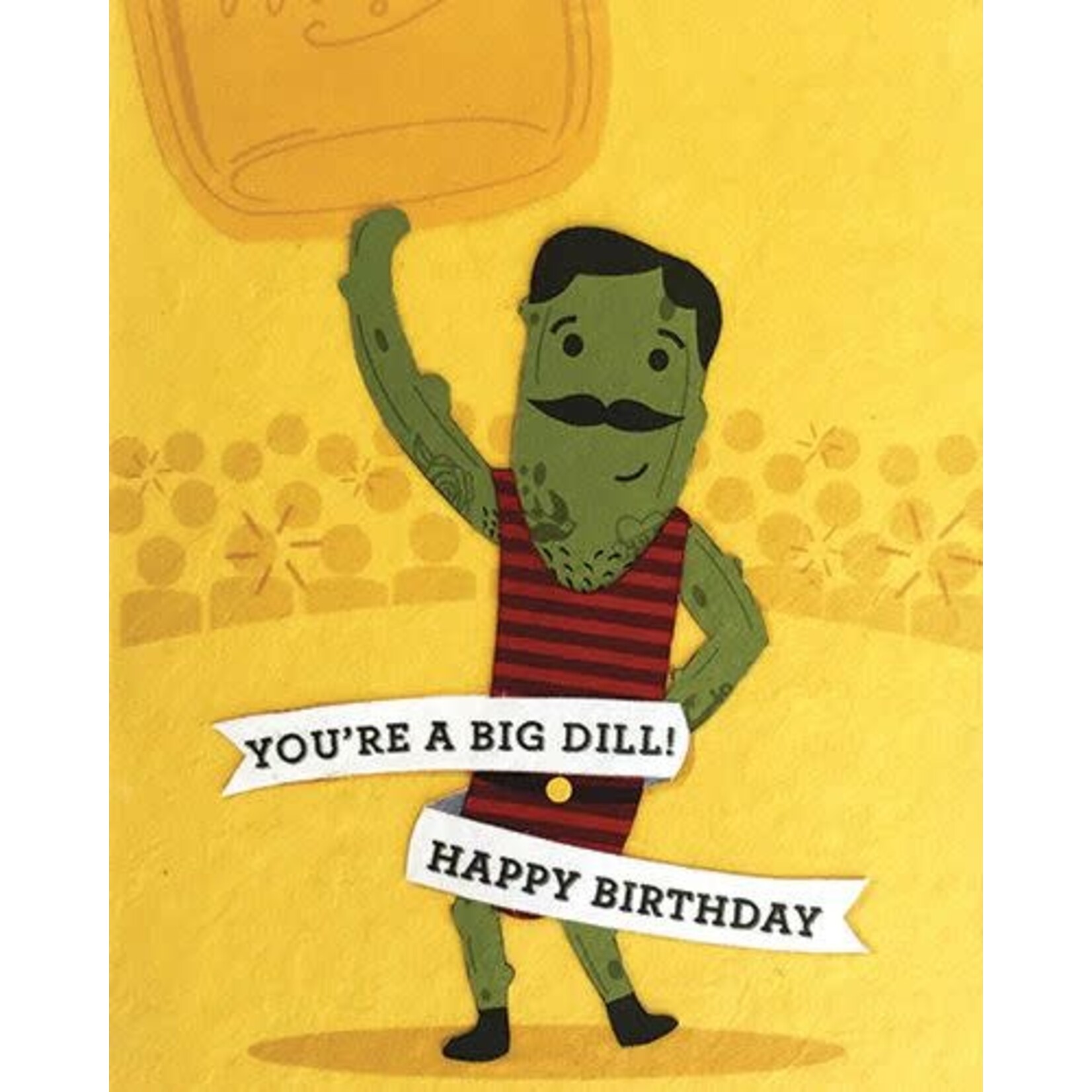 Philippines Big Dill Birthday Greeting Card