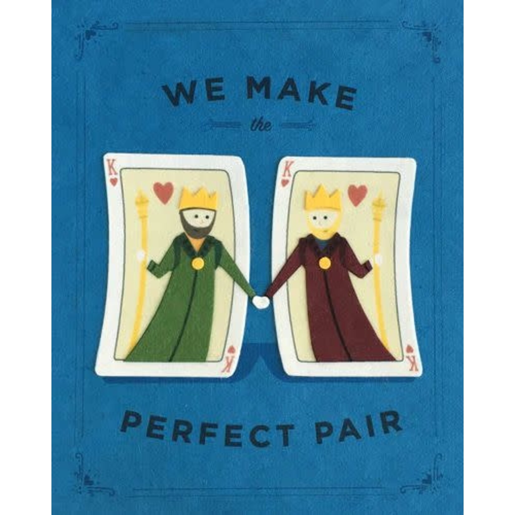 Philippines Perfect Pair Kings Greeting Card