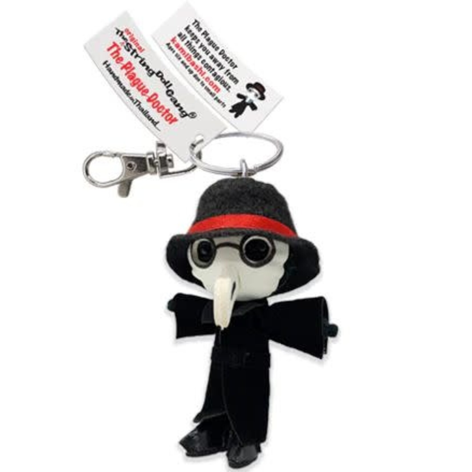 Thailand The Plague Doctor String Doll Keychain