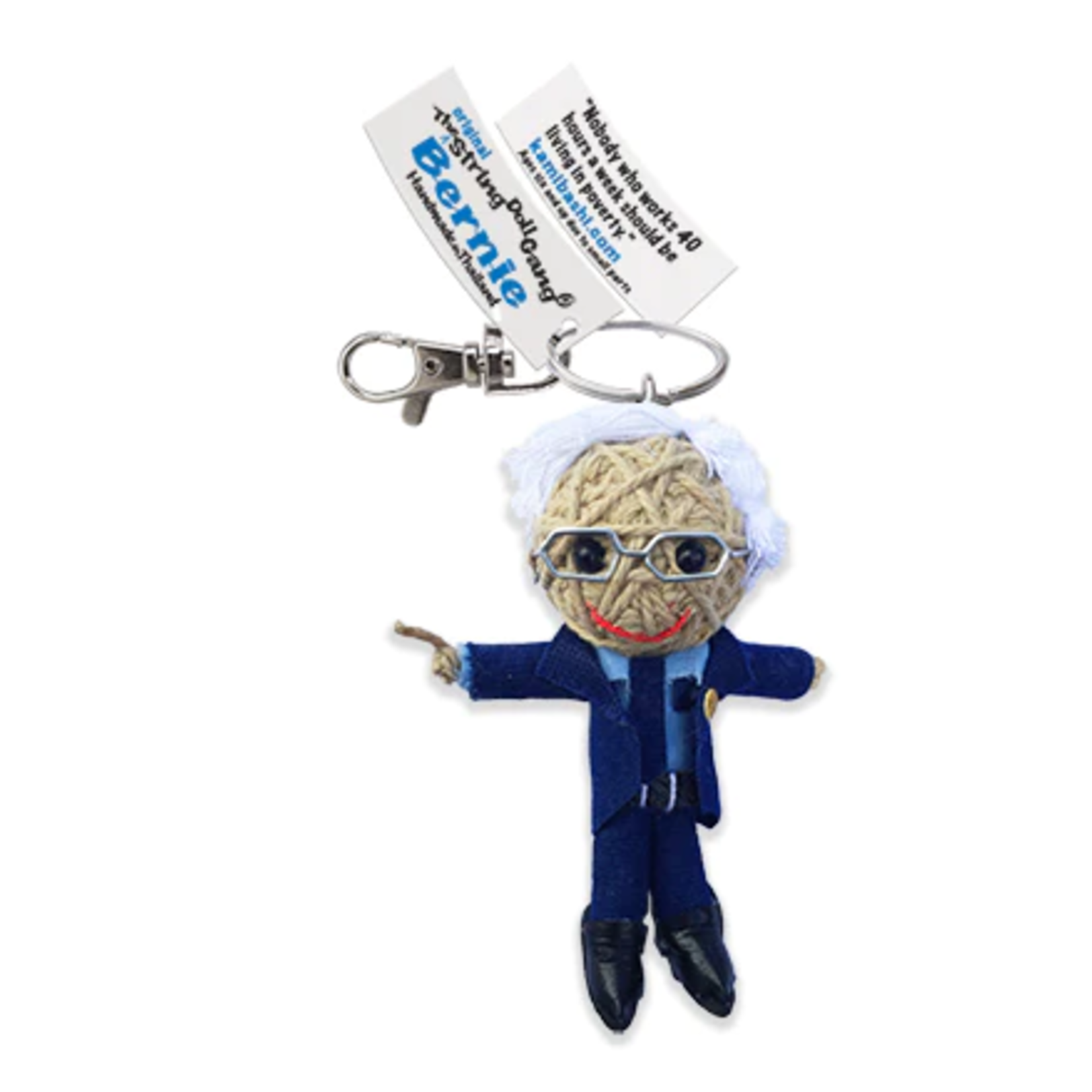 Thailand Bernie String Doll Keychain