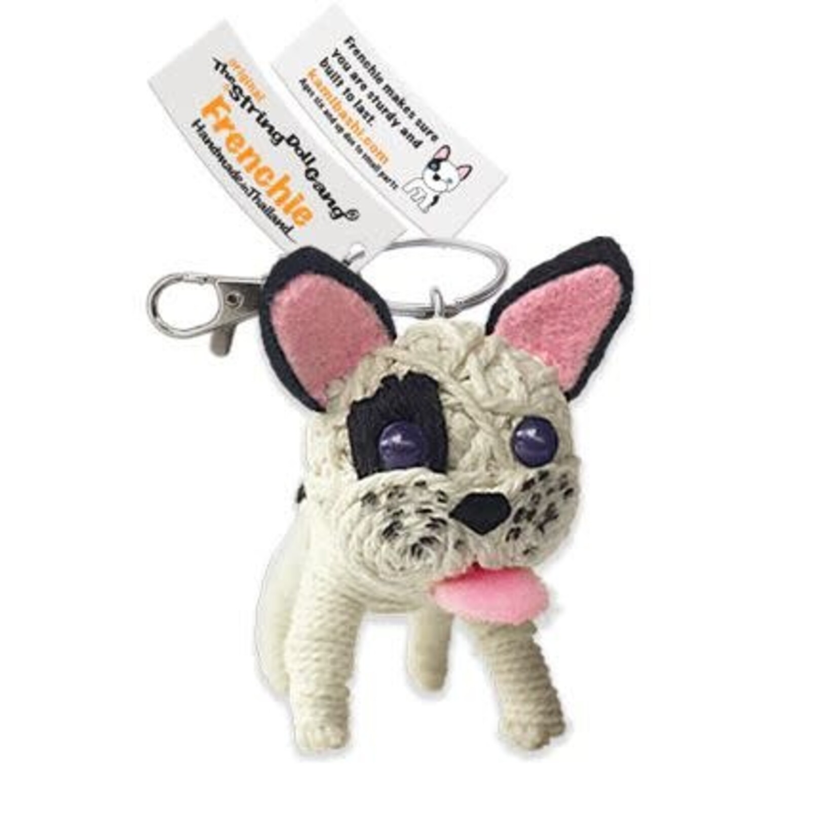 Thailand Frenchie String Doll Keychain
