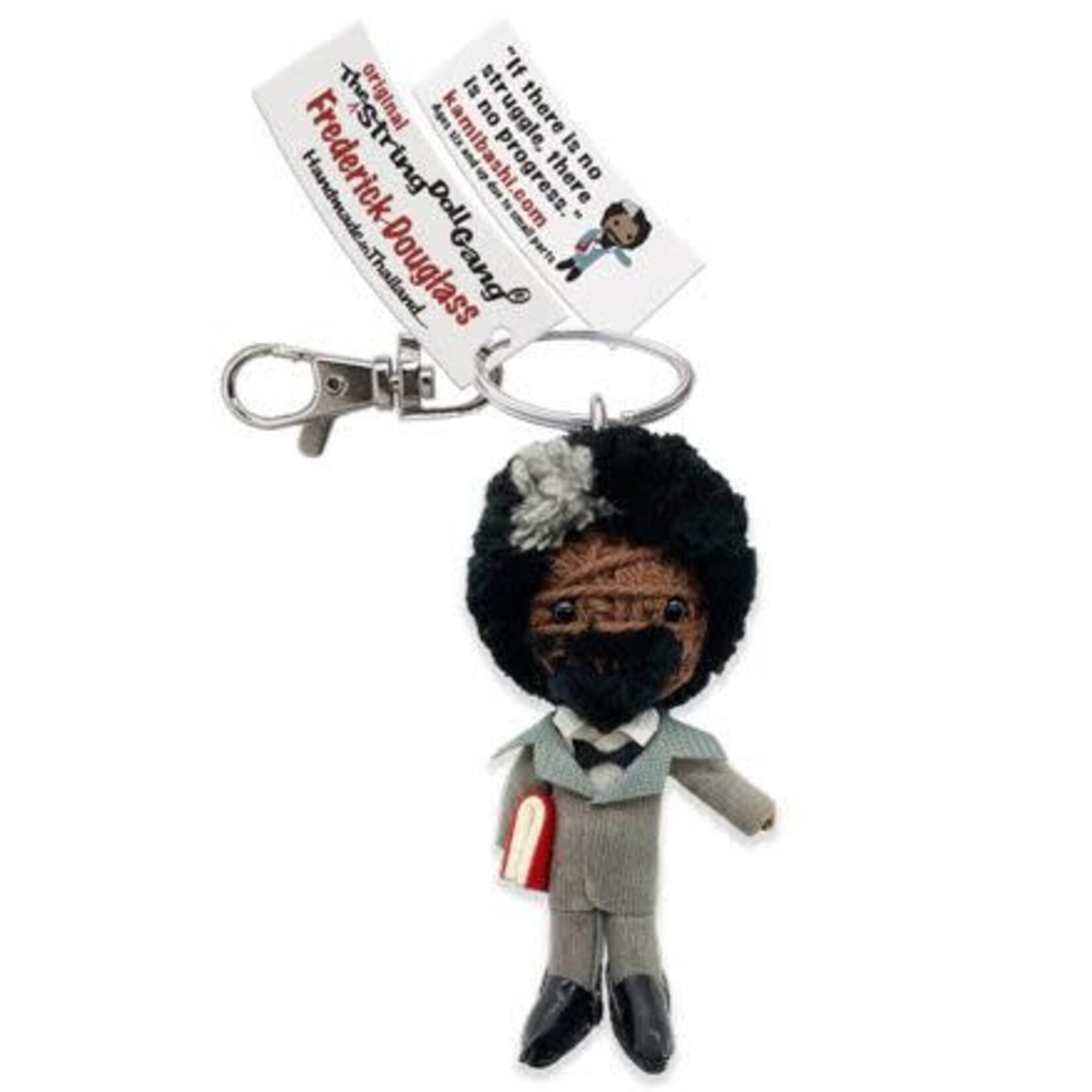 Thailand Frederick Douglass String Doll Keychain