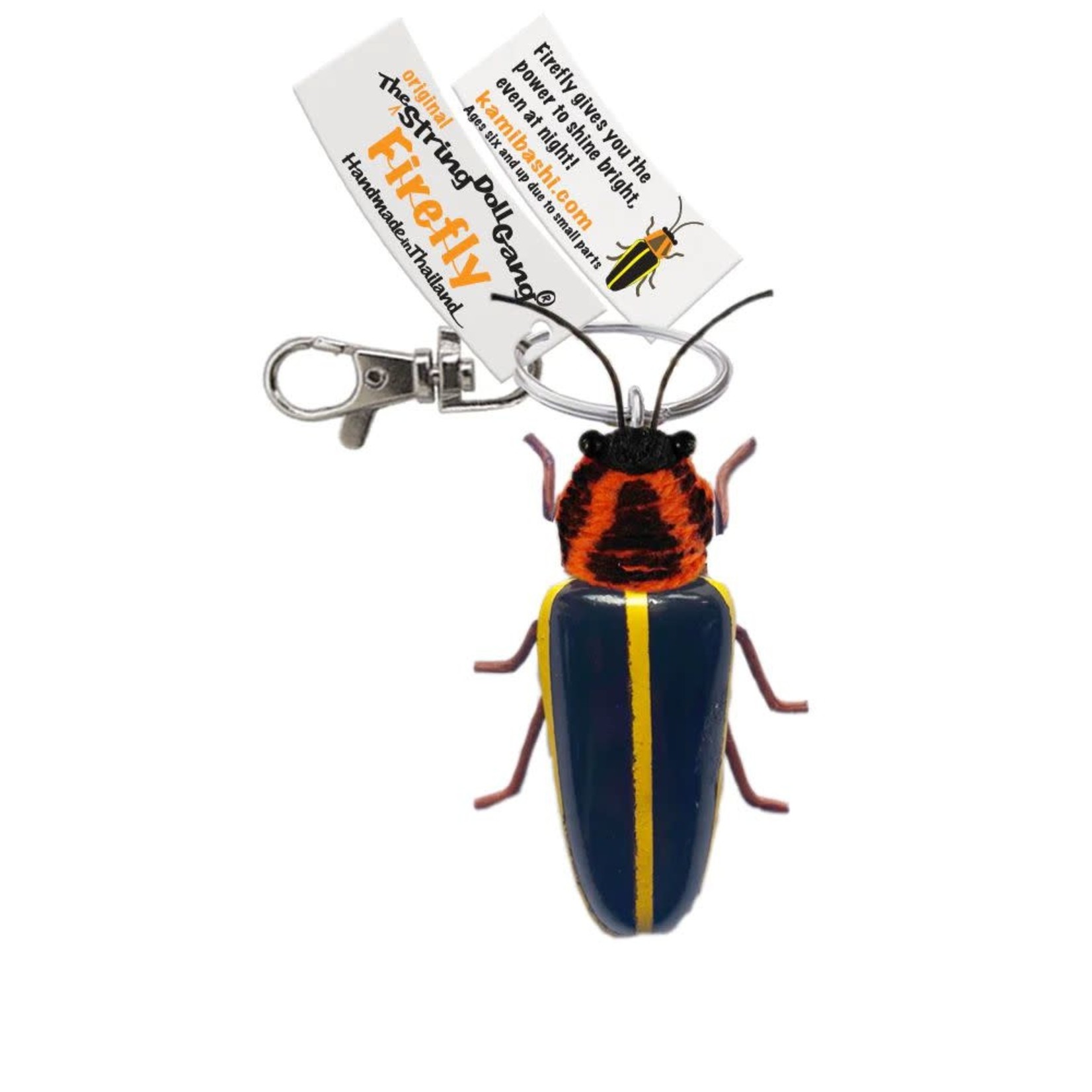 Thailand Firefly String Doll Keychain