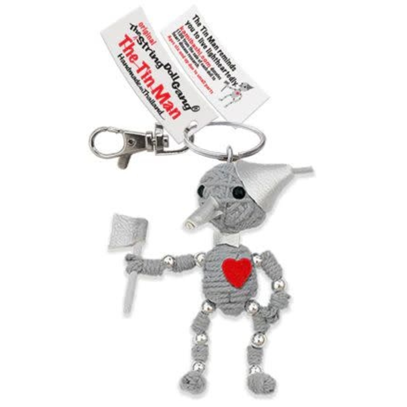 Thailand The Tin Man String Doll Keychain