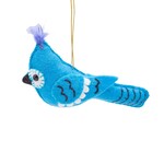 Guatemala Ornament Bluejay Felt