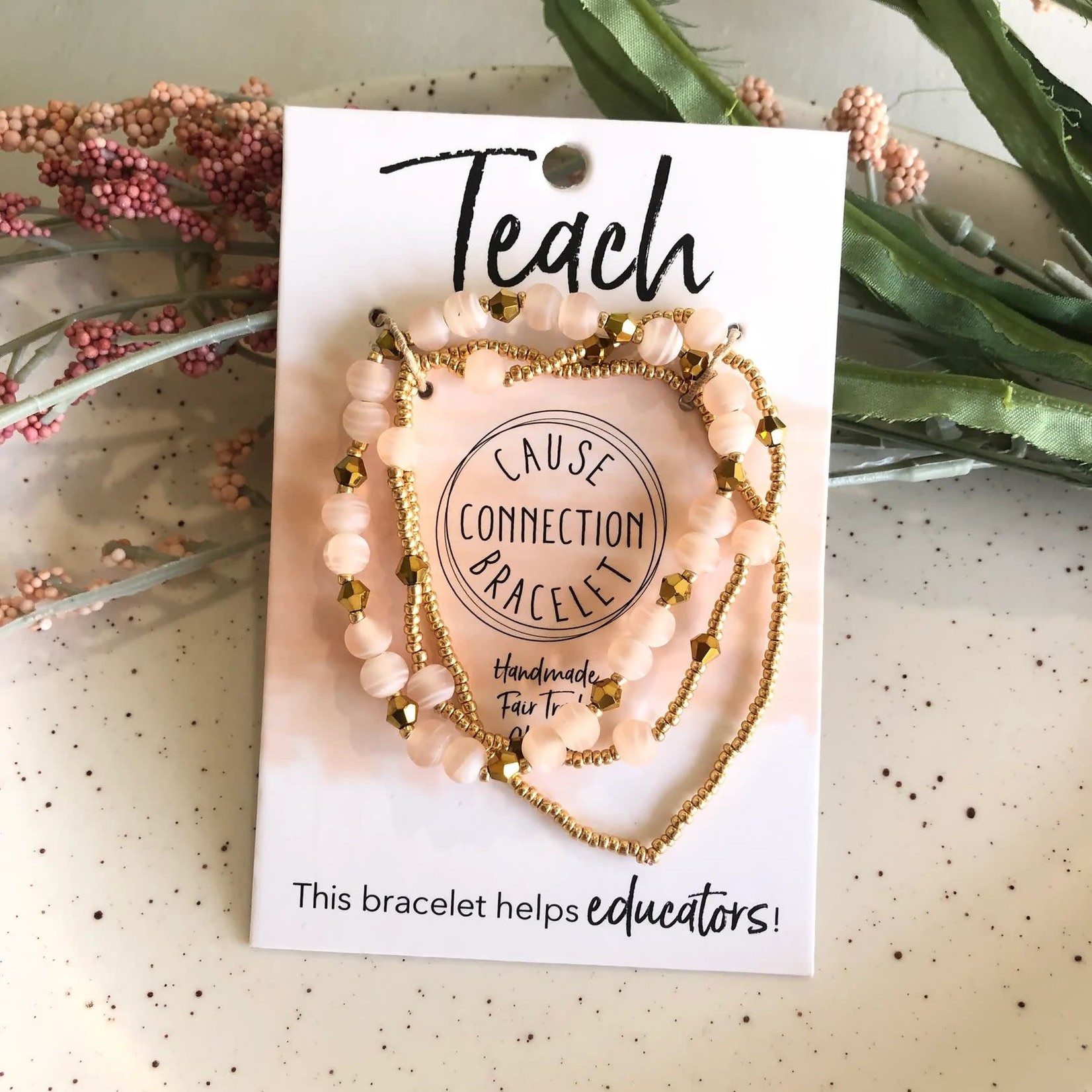India Cause Bracelet - Teach Peach