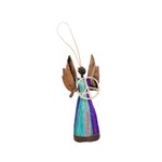 Kenya Ornament Colorful Angel Peace Sign