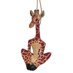 Kenya Ornament Yoga Giraffe