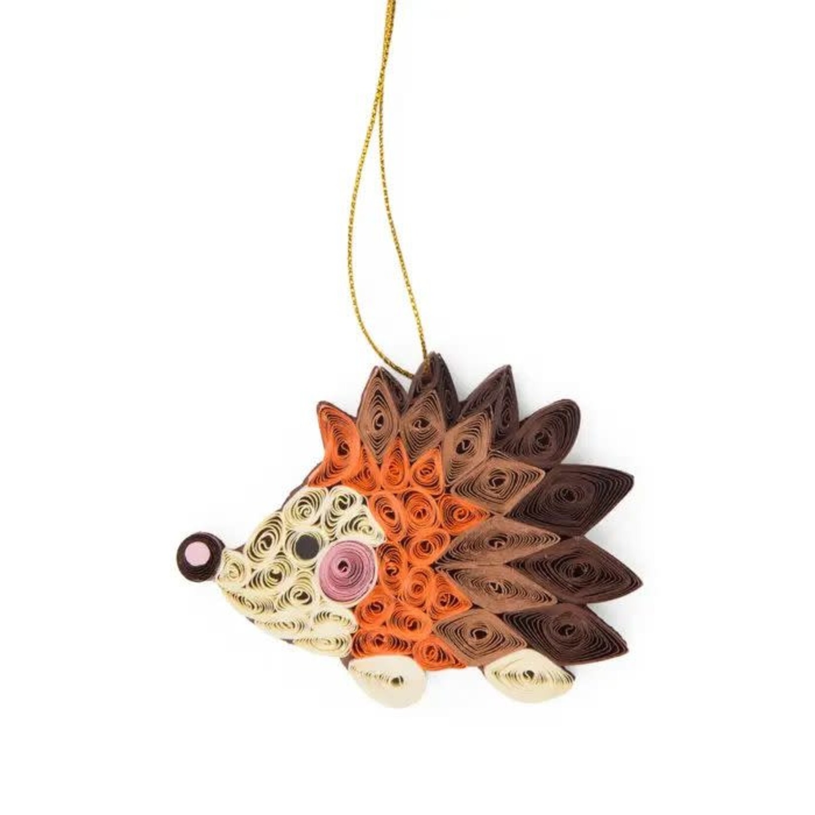 Vietnam Ornament Hedgehog M/3 Quilled Ppr 3H