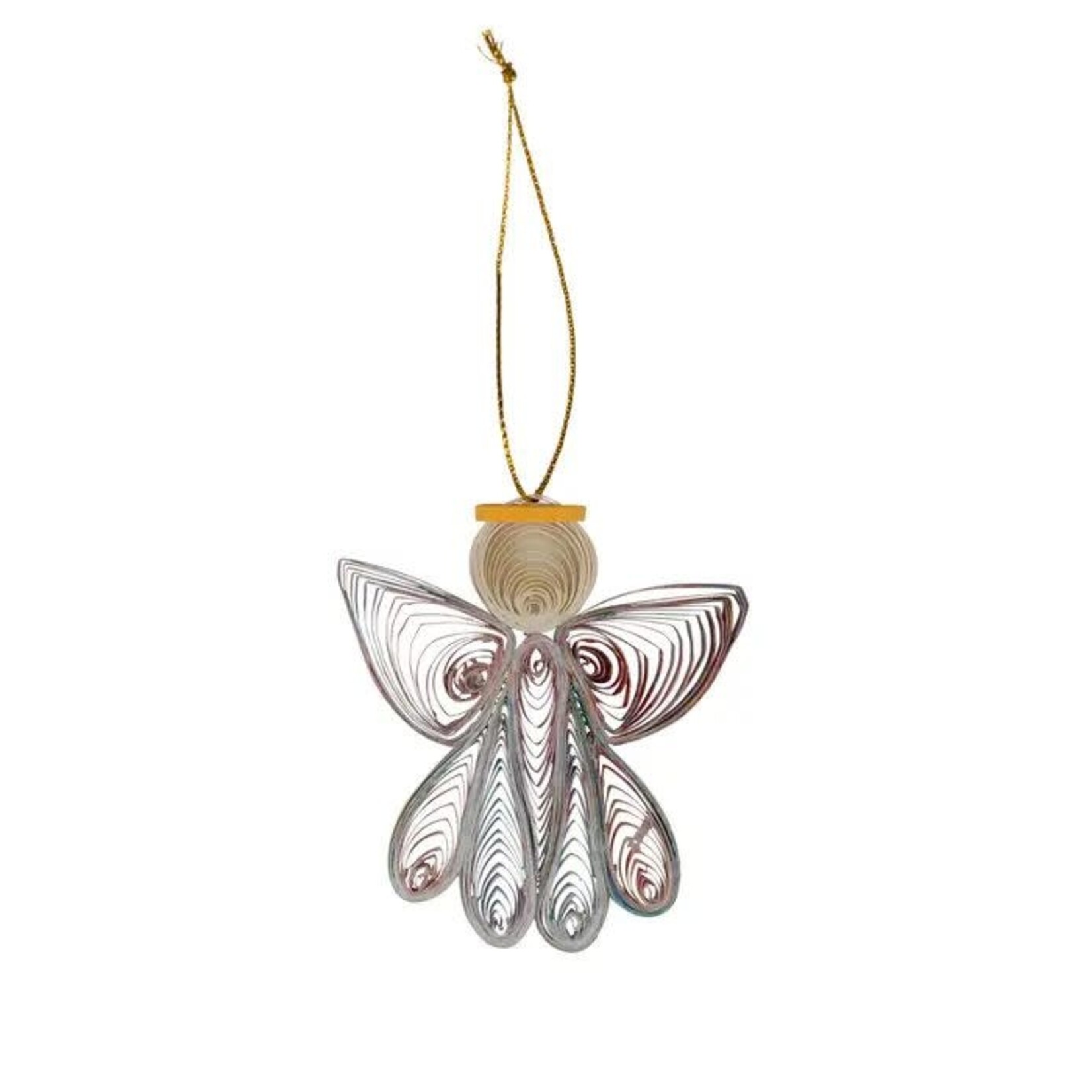 Vietnam Ornament Angel M/5 Quilled Paper 3D Asst