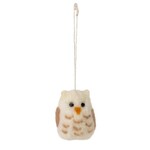Nepal Ornament Owl Wool Cutie
