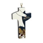El Salvador Ornament Cross Descending Dove