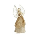 Philippines Tree Topper Angel Sinamay Golden