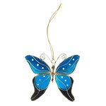 Philippines Ornament Blue Butterfly Capiz