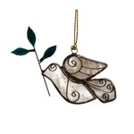 Philippines Ornament Capiz Dove & Branch