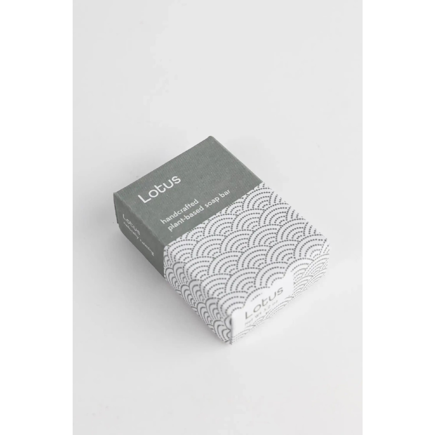 India Soap Lotus M/5 3.2 Oz Cream/Teal