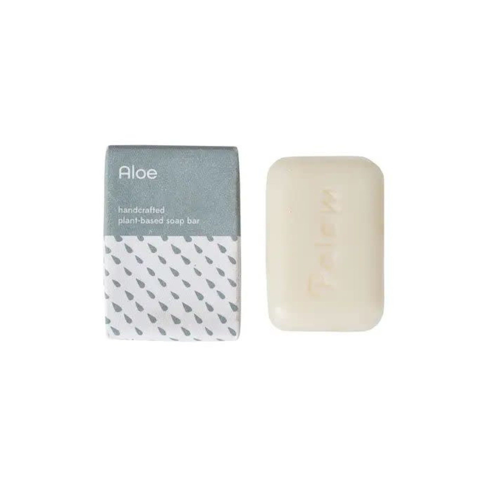 India Soap Aloe M/5 3.2Oz Gray/White