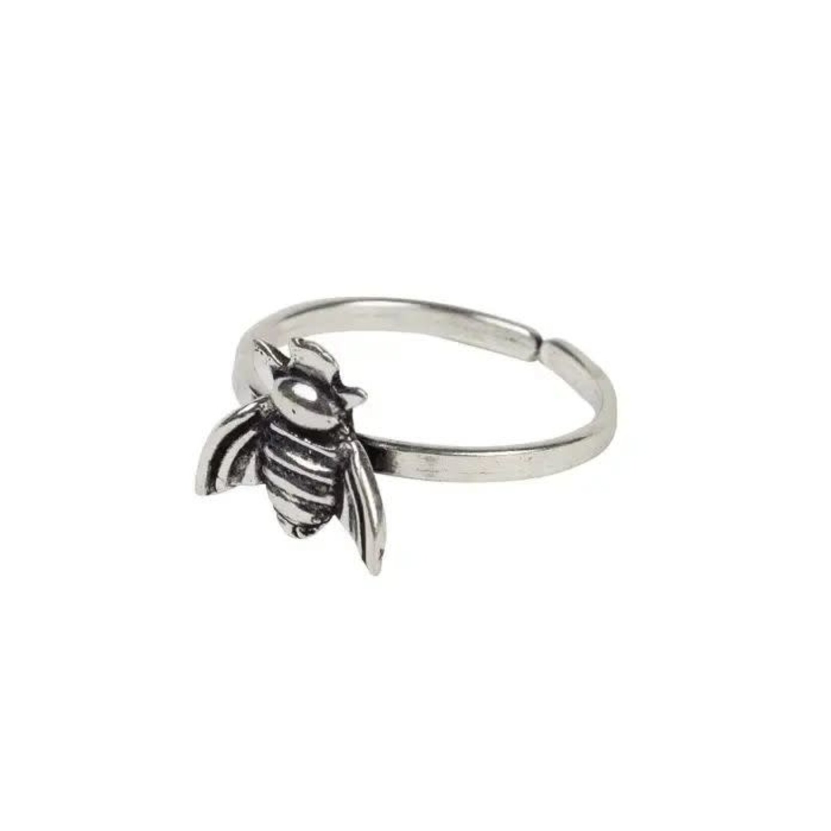 India Ring Cuff Bee M/3 Metal Silver Color
