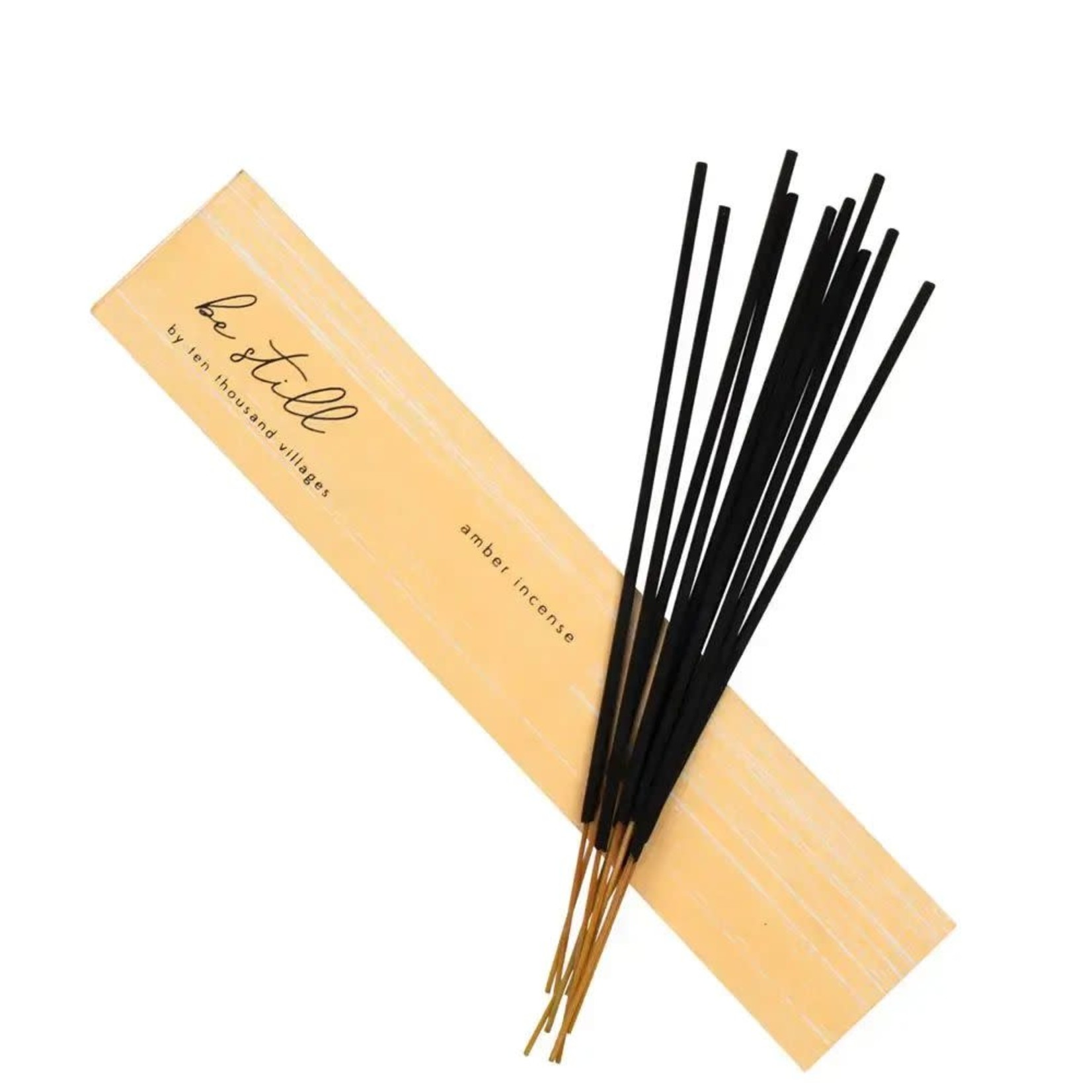 India Incense Sticks Set/10 Amber 8L Gold