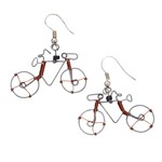 Kenya Earrings Wire Bikes