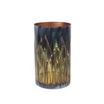 India Candleholder Seagrass - S