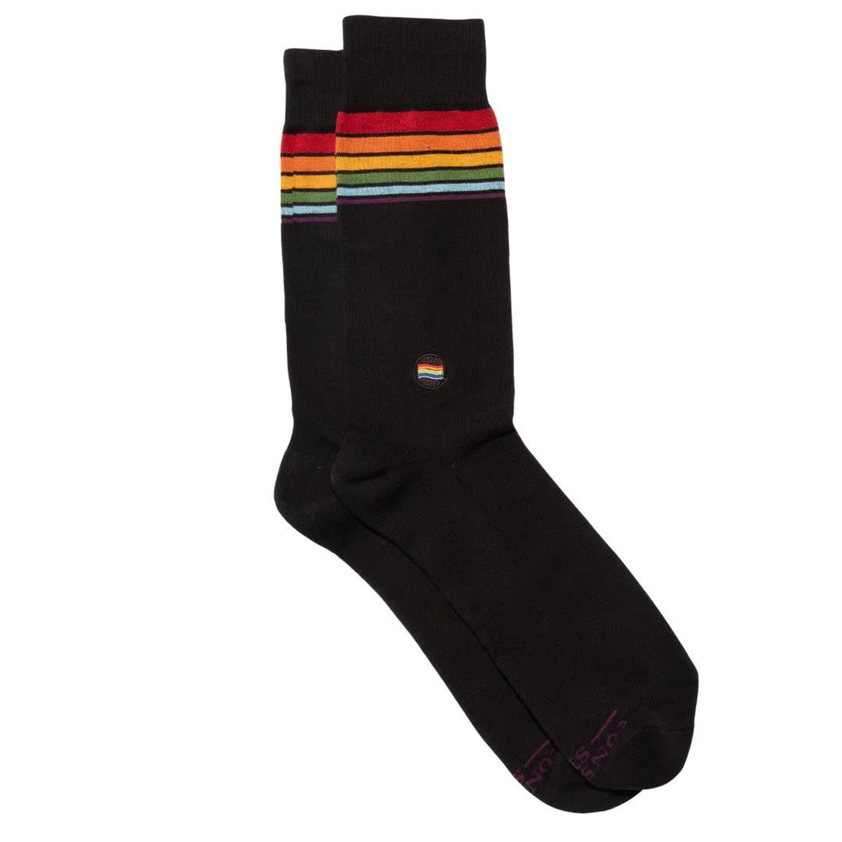 India Socks Save LGBTQ Lives - Rainbow L