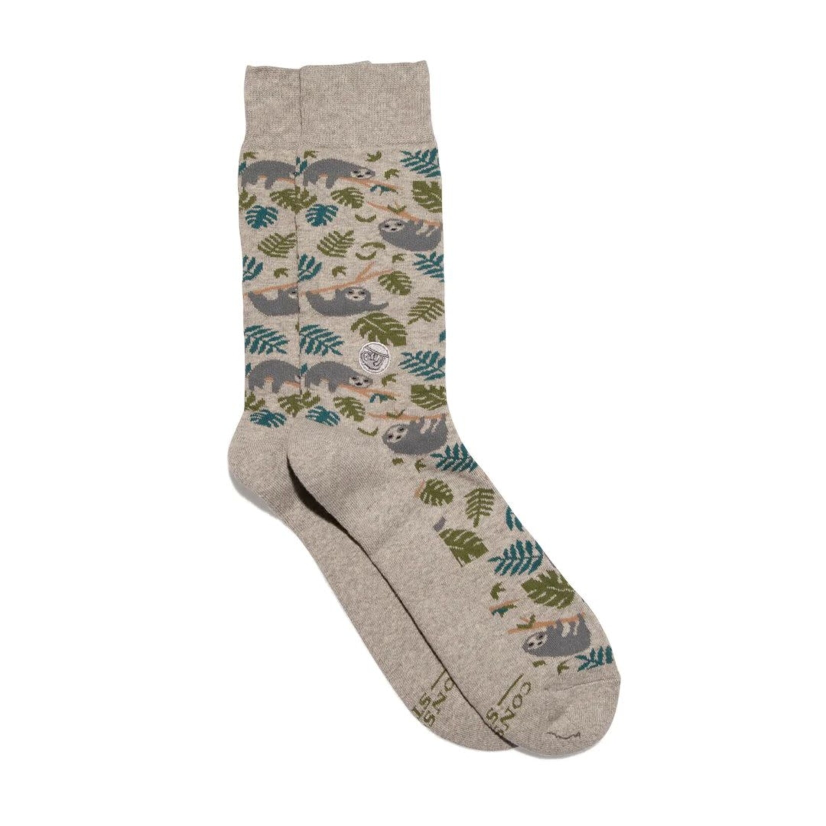 India Socks Save Sloths - S