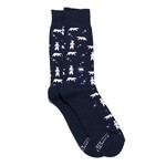 India Socks Protect Arctic- Blue Bears- L