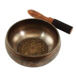 Nepal Singing Bowl 4 Buddhas