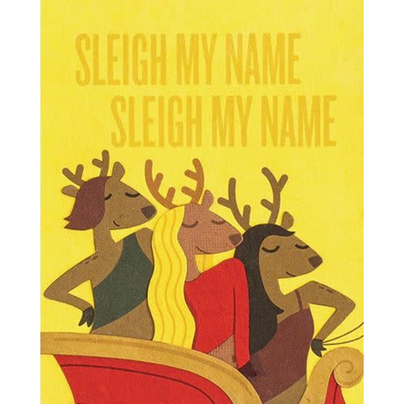 Philippines Sleigh My Name Greeting Card