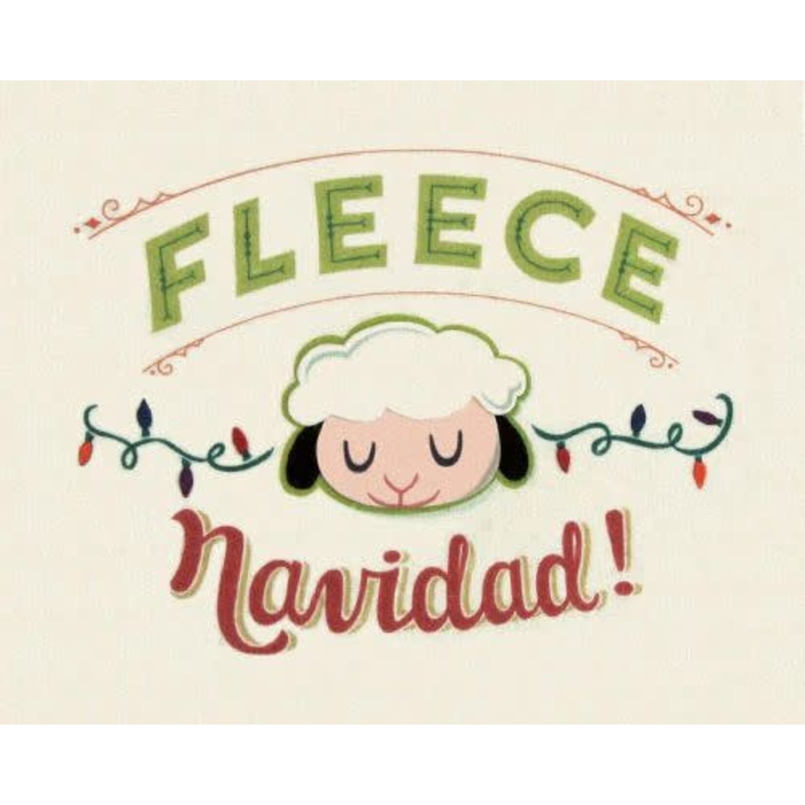 Philippines Fleece Navidad Greeting Card