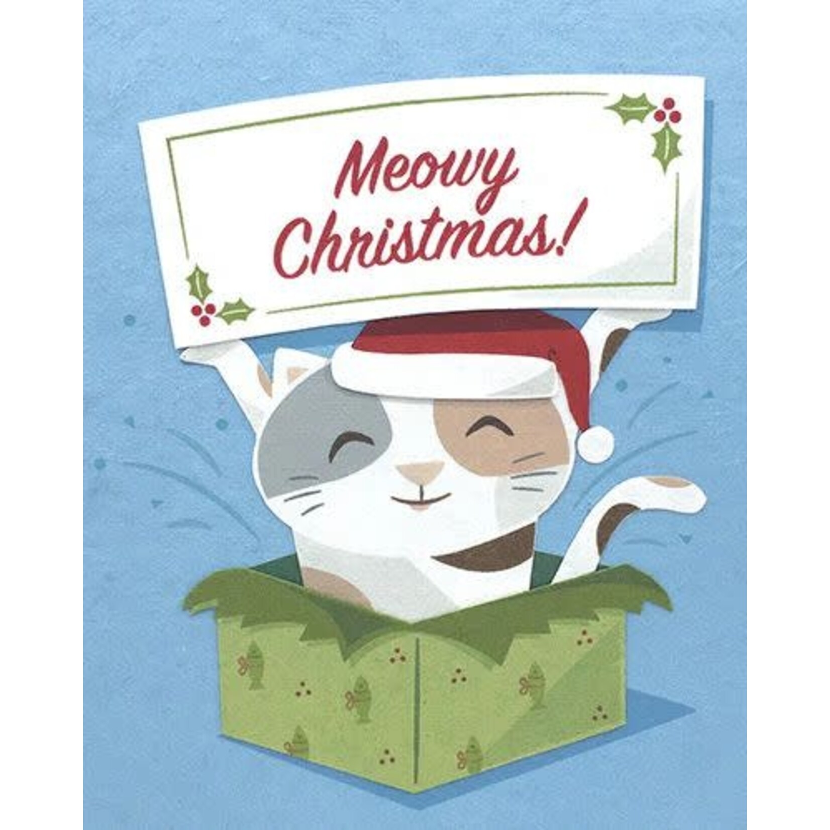 Philippines Meowy Christmas Greeting Card
