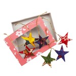 Bangladesh Ornament Sari Star Set of 6